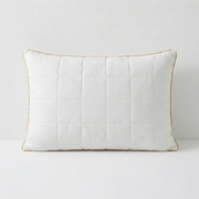 %100 Pamuk Kılıflı Yün Dolgulu Yastık - 50x70 cm 1000 gr