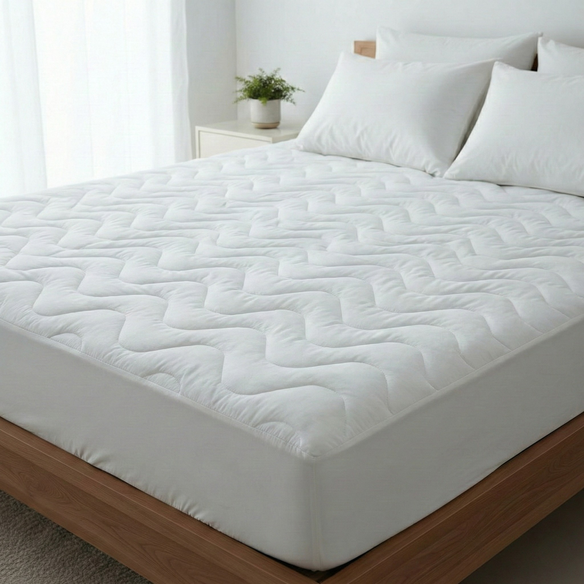 Charlotte Tek Kişilik Sıvı Geçirmez Fitted Kapitone Alez