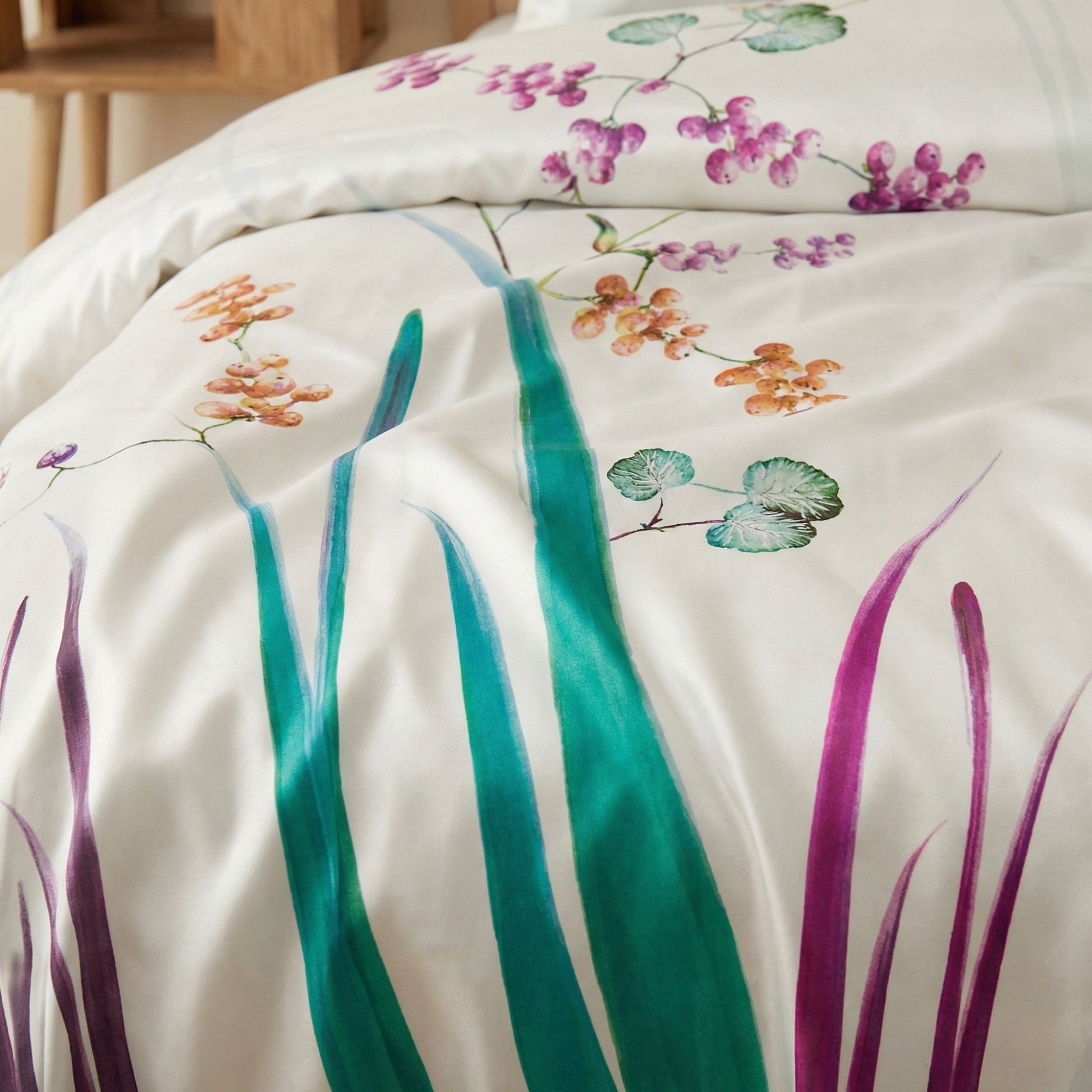 %100 Pamuk Saten Nevresim Takımı