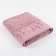 Özdilek %100 Pamuk Ditsy Havlu 50×80 cm - Pembe