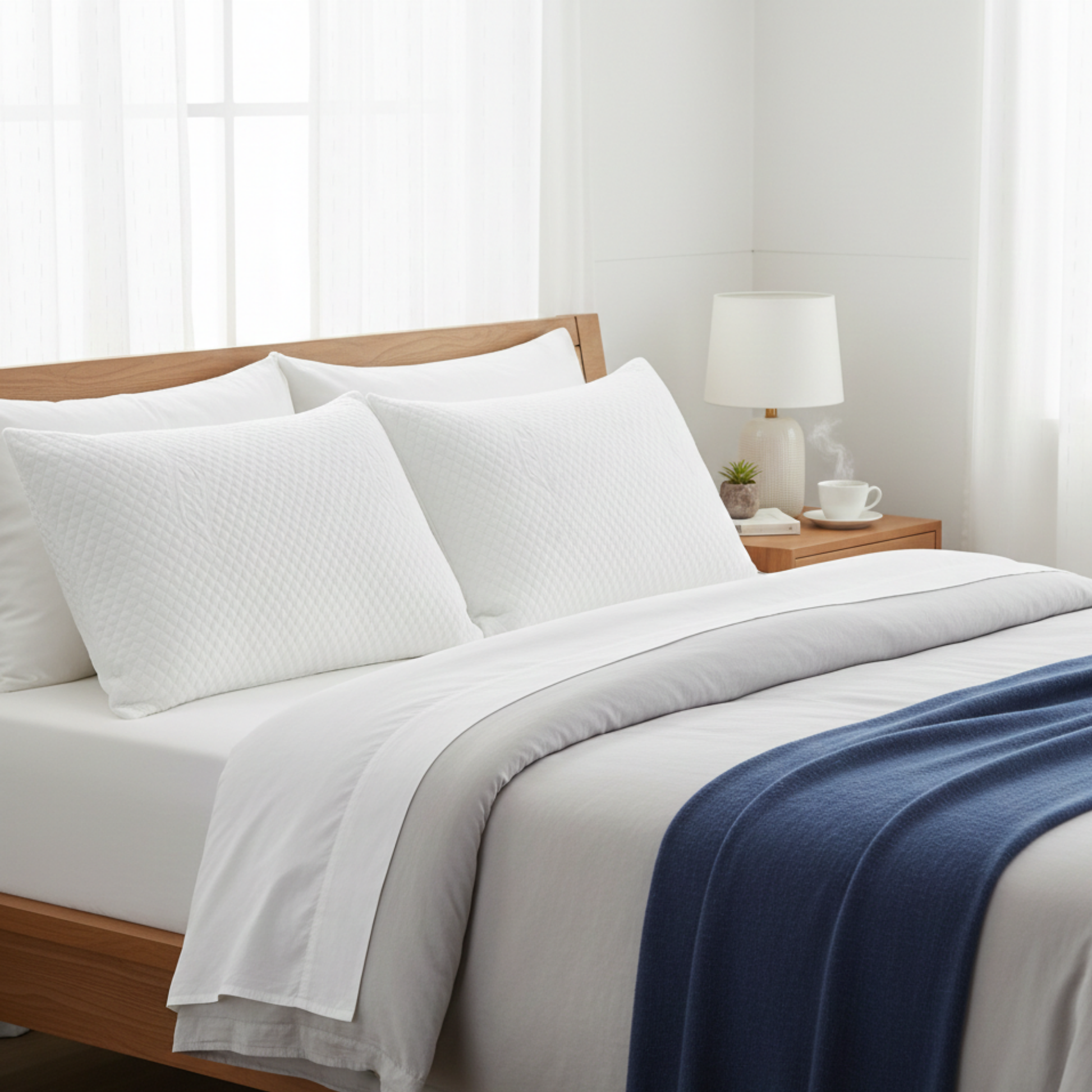 Taç Perfect Sıvı Geçirmez Fermuarlı Yastık Alezi