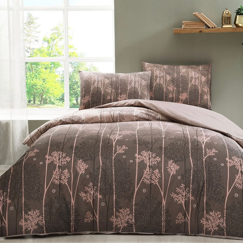 Özdilek Tek Kişilik Nevresim Takımı, Marrom Kahve