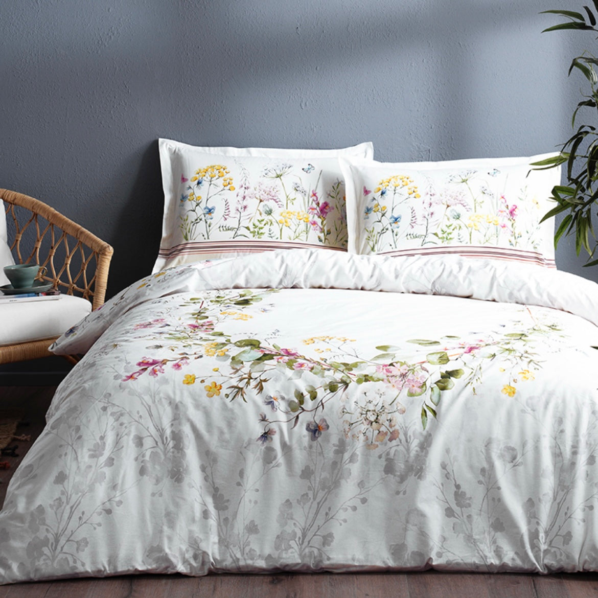 Özdilek Tek Kişilik Nevresim Takımı, Jardin De Flor