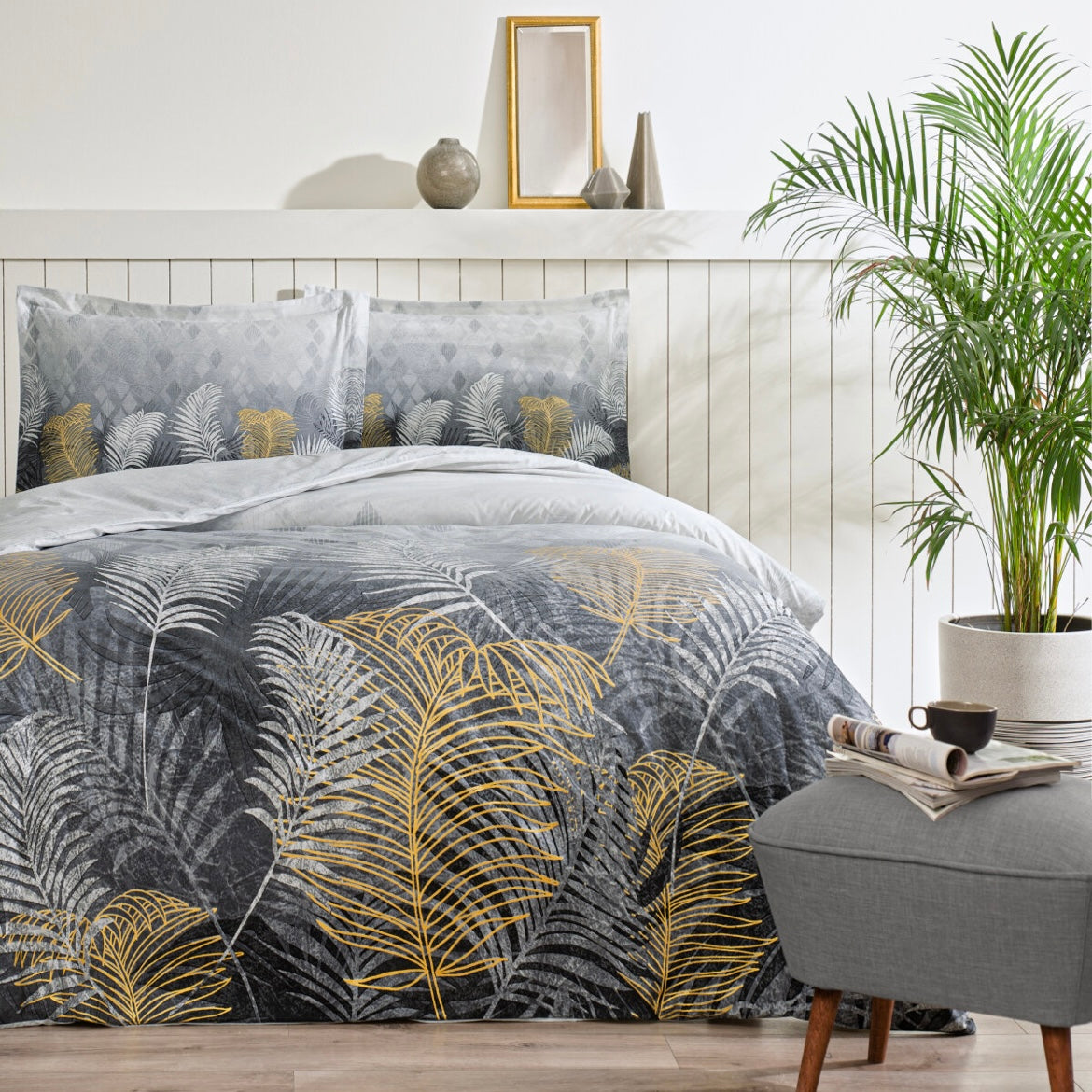 Özdilek Tek Kişilik Nevresim Takımı, Golden Palm