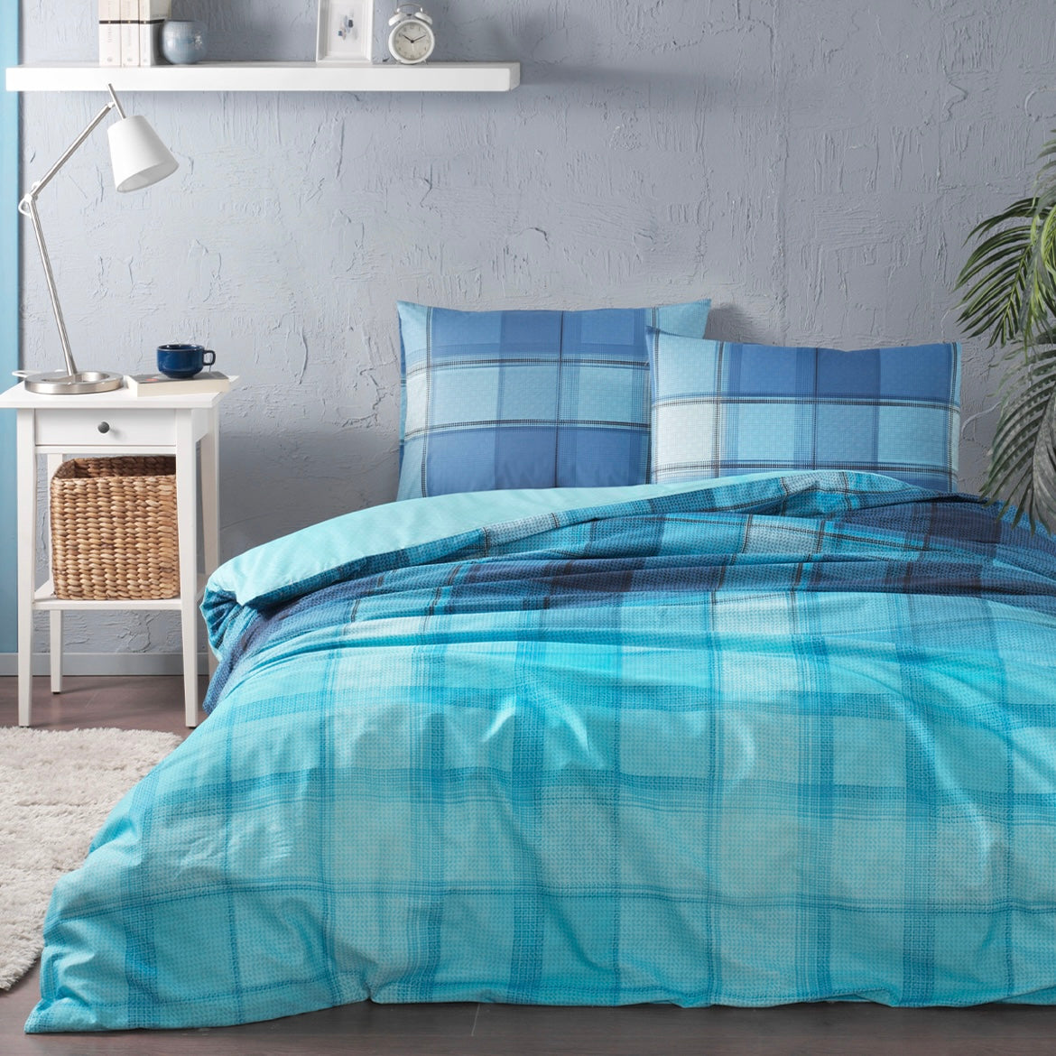 Özdilek Çift Kişilik Nevresim Takımı, Firuze