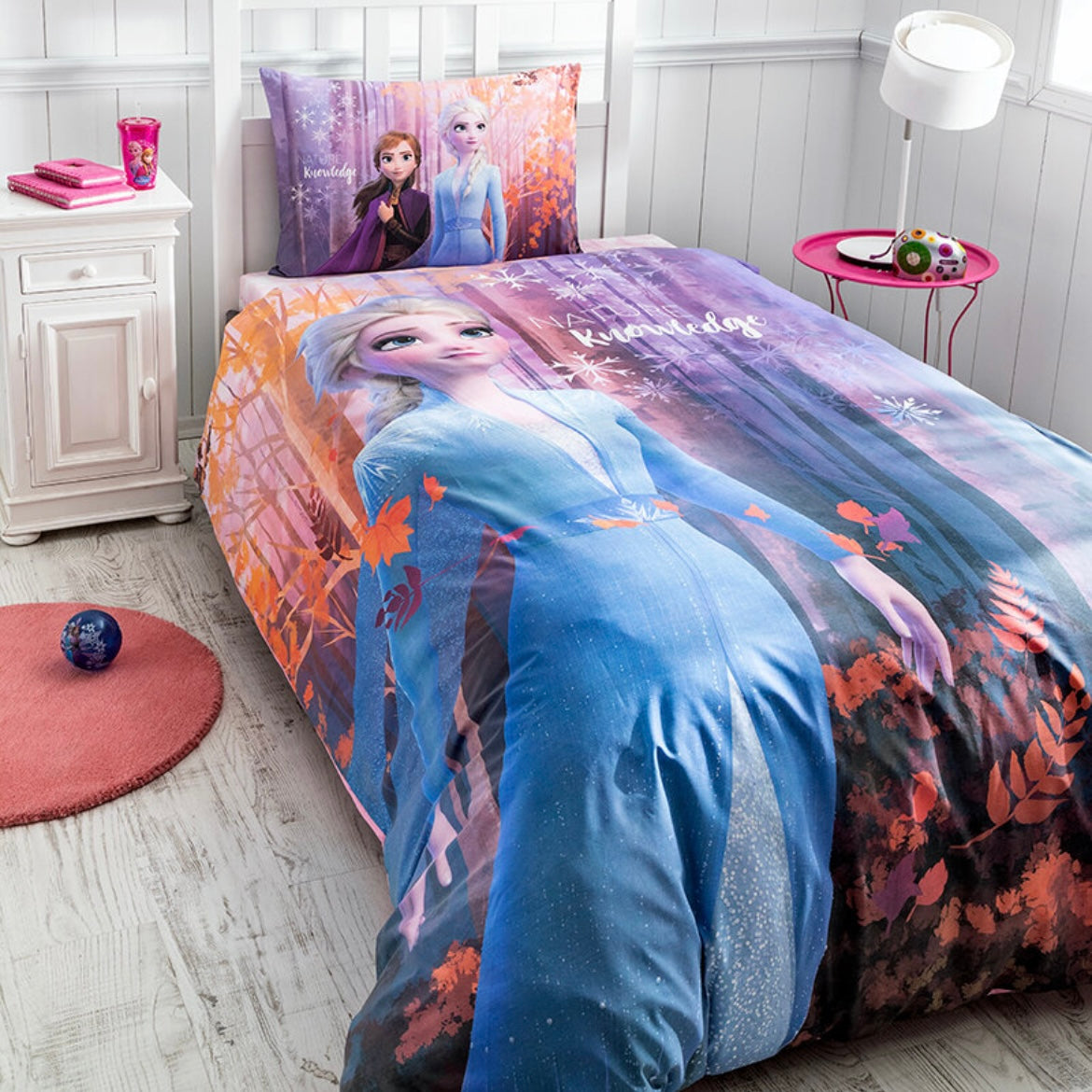 Özdilek Frozen Nature Tek Kişilik Disney Lisanslı Çocuk Nevresim Takımı