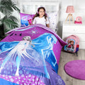 Özdilek Frozen Snow Tek Kişilik Disney Lisanslı Lastikli Çarşaf Çocuk Nevresim Takımı