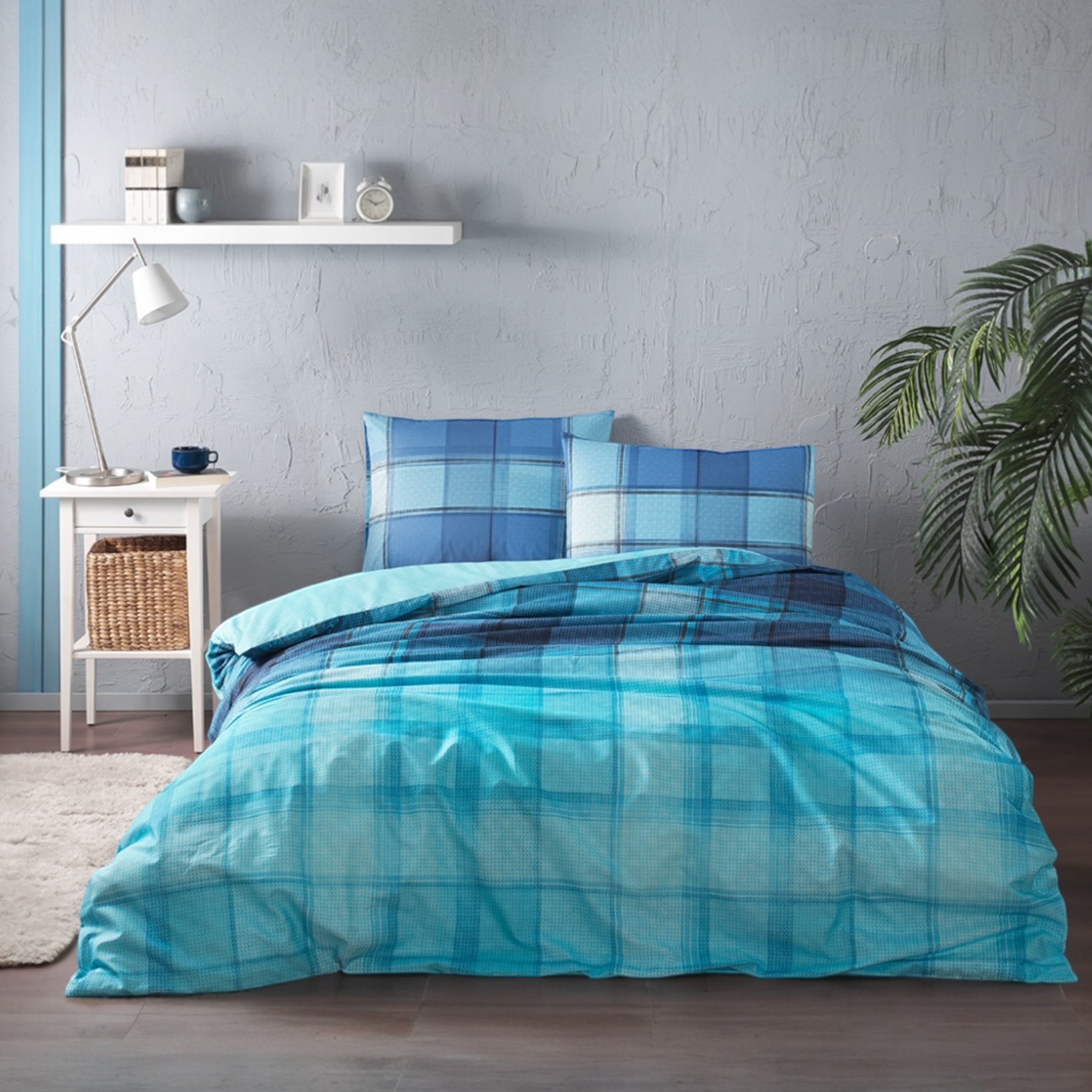 Özdilek Çift Kişilik Nevresim Takımı, Firuze