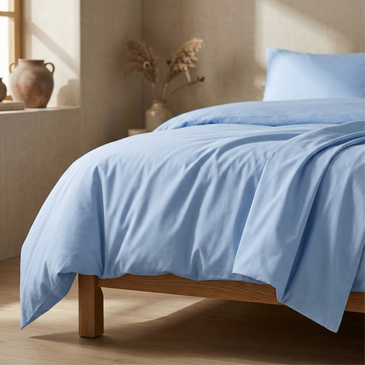 Harmony Çift Kişilik %100 Pamuk Nevresim  Takımı - Lastikli Çarşaflı