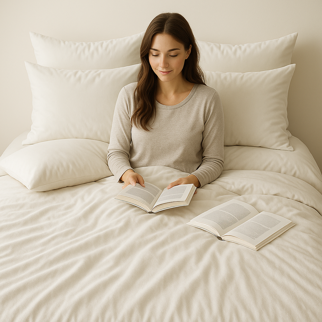 Tek Kişilik Nevresim Takımı %100 Pamuk - Beyaz