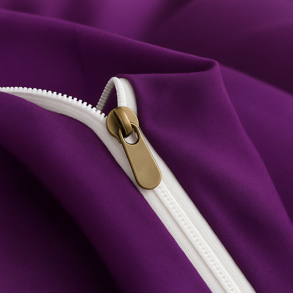 Tek Kişilik Nevresim Takımı %100 Pamuk - Mor