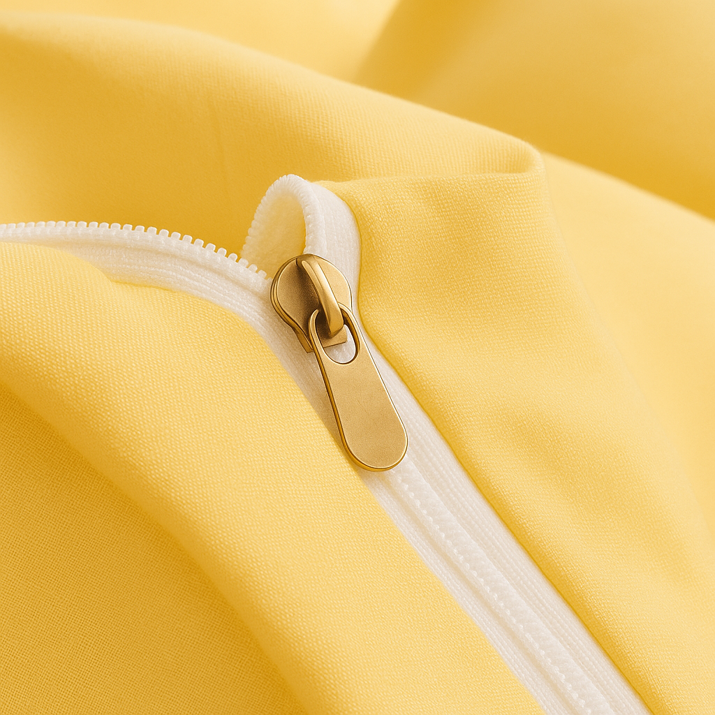 Harmony Çift Kişilik Nevresim Takımı %100 Pamuk - Sarı