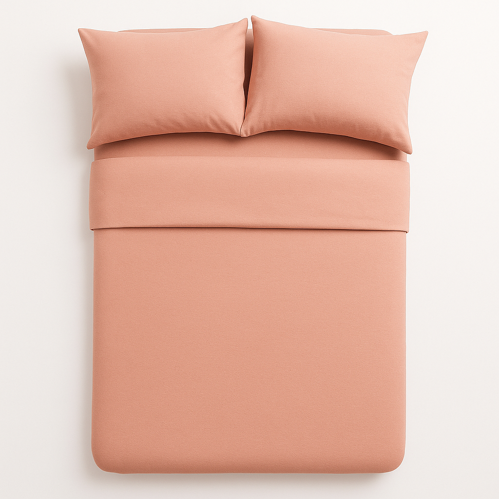 Harmony Çift Kişilik Nevresim Takımı %100 Pamuk - Pembe