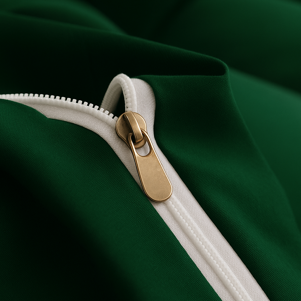 Harmony Çift Kişilik Nevresim Takımı %100 Pamuk - Zümrüt Yeşili