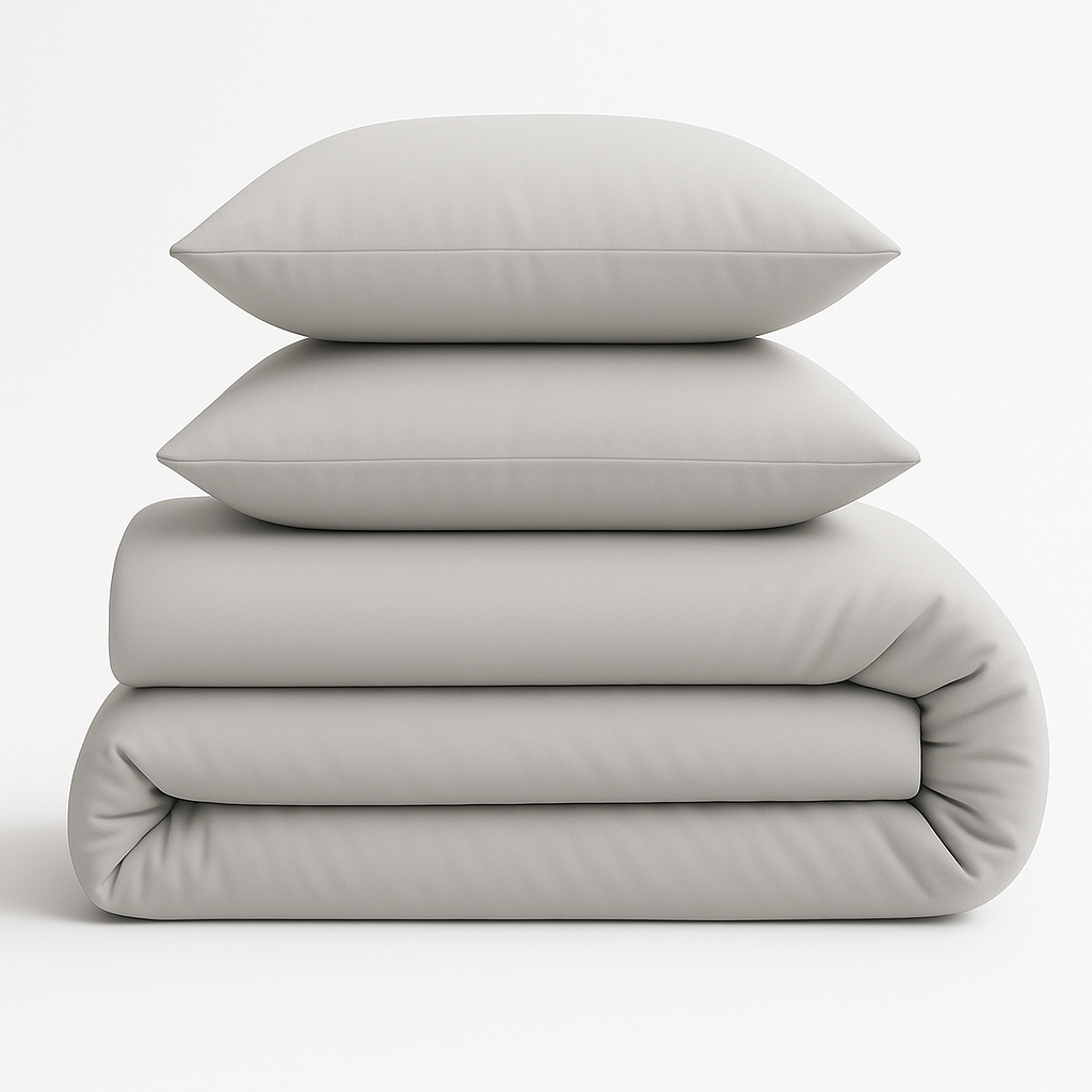 Harmony Çift Kişilik Nevresim Takımı %100 Pamuk - Gri