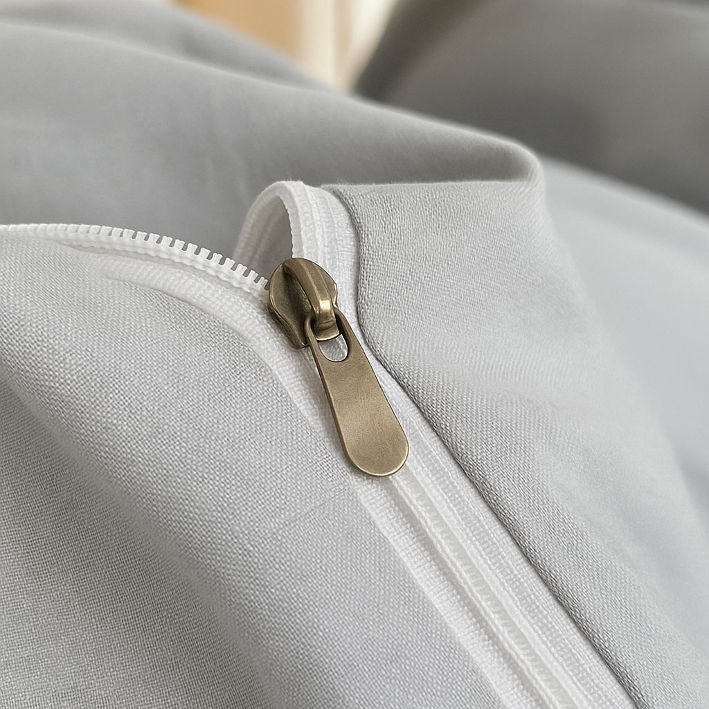 Harmony Çift Kişilik Nevresim Takımı %100 Pamuk - Gri