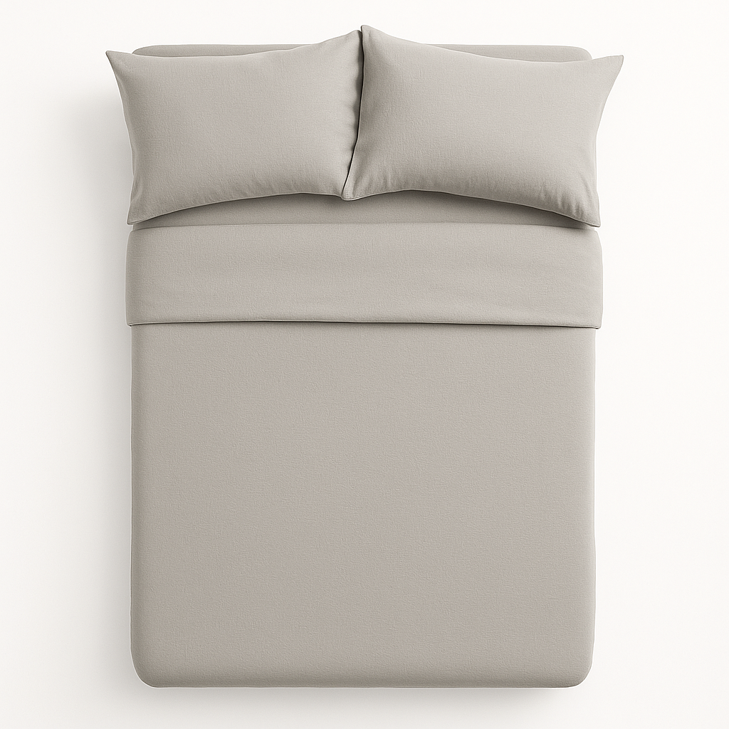 Harmony Çift Kişilik Nevresim Takımı %100 Pamuk - Gri