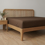 %100 Pamuk Lastikli Çarşaf – Çift Kişilik - 160x200+40 cm