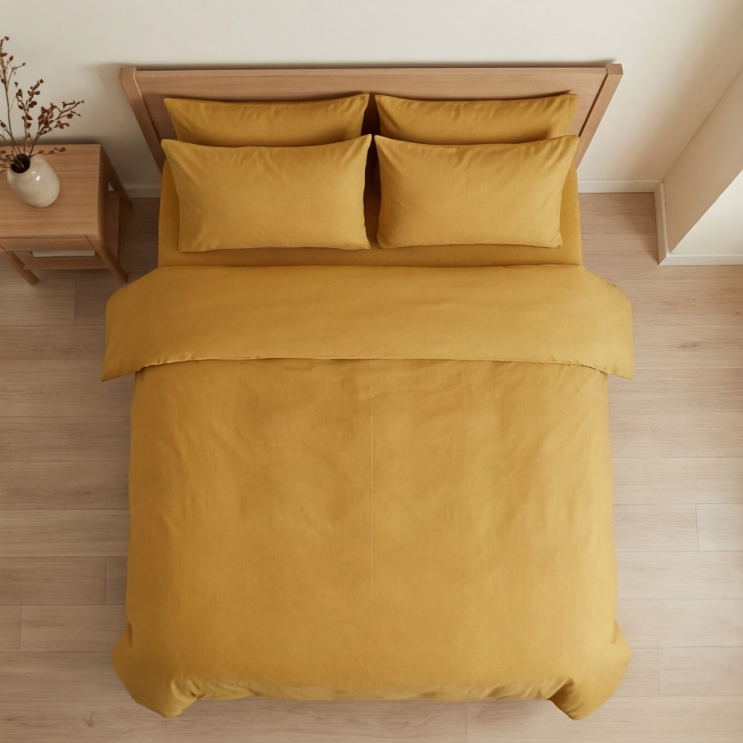 Harmony Tek Kişilik %100 Pamuk Nevresim  Takımı - Lastikli Çarşaflı