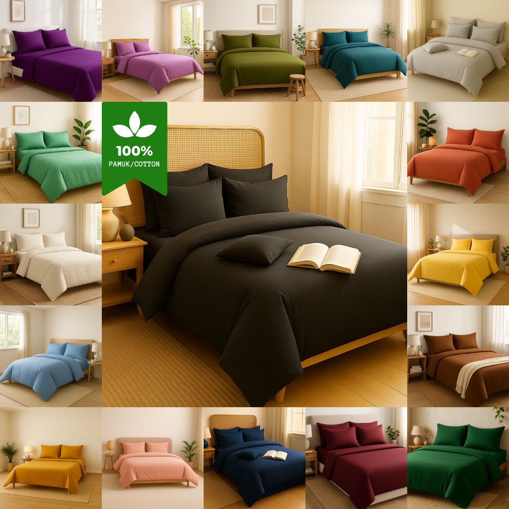 Harmony Çift Kişilik Nevresim Takımı %100 Pamuk - Antrasit