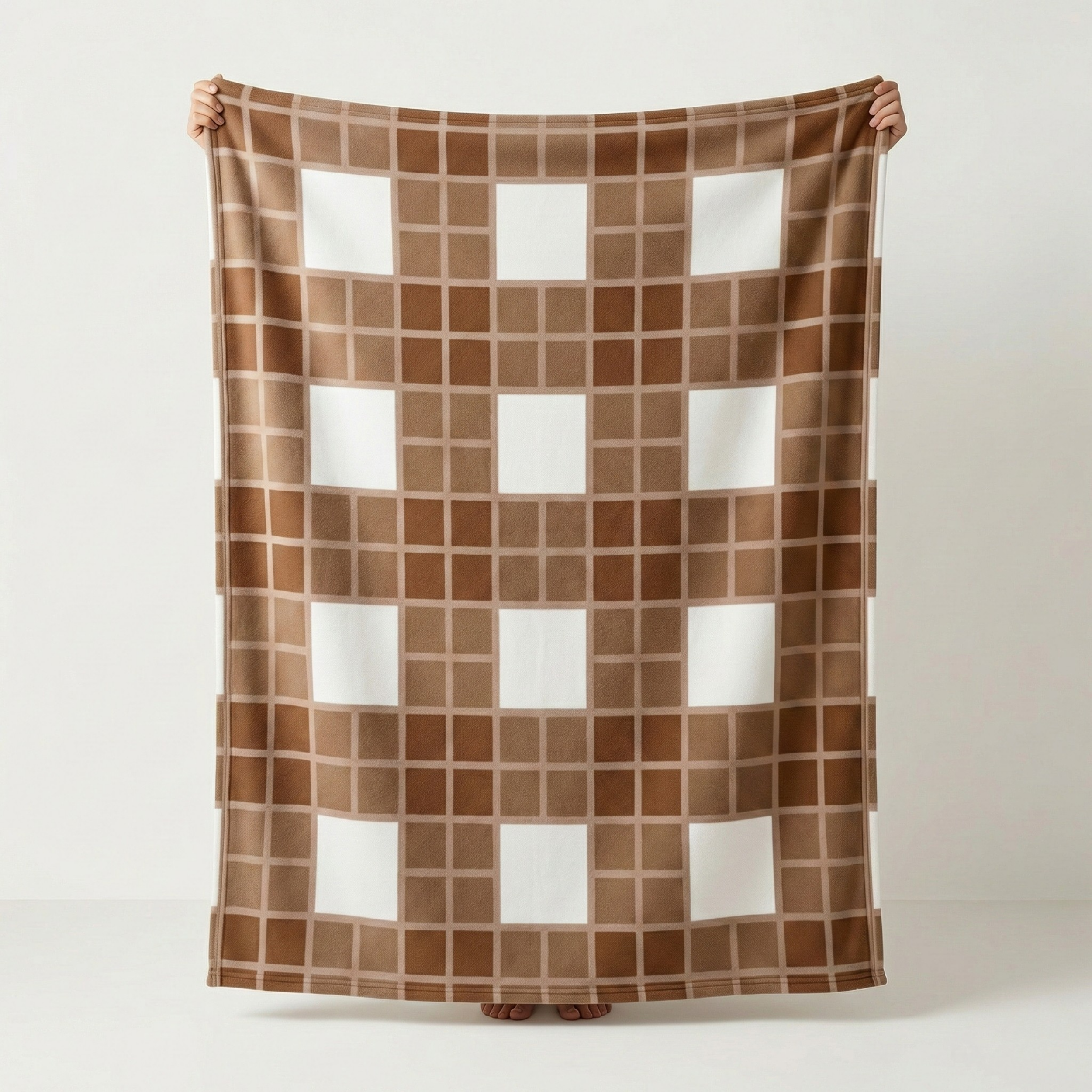 TV Battaniyesi - Yumuşak Yün Karışımlı Koltuk Şalı & Diz Örtüsü