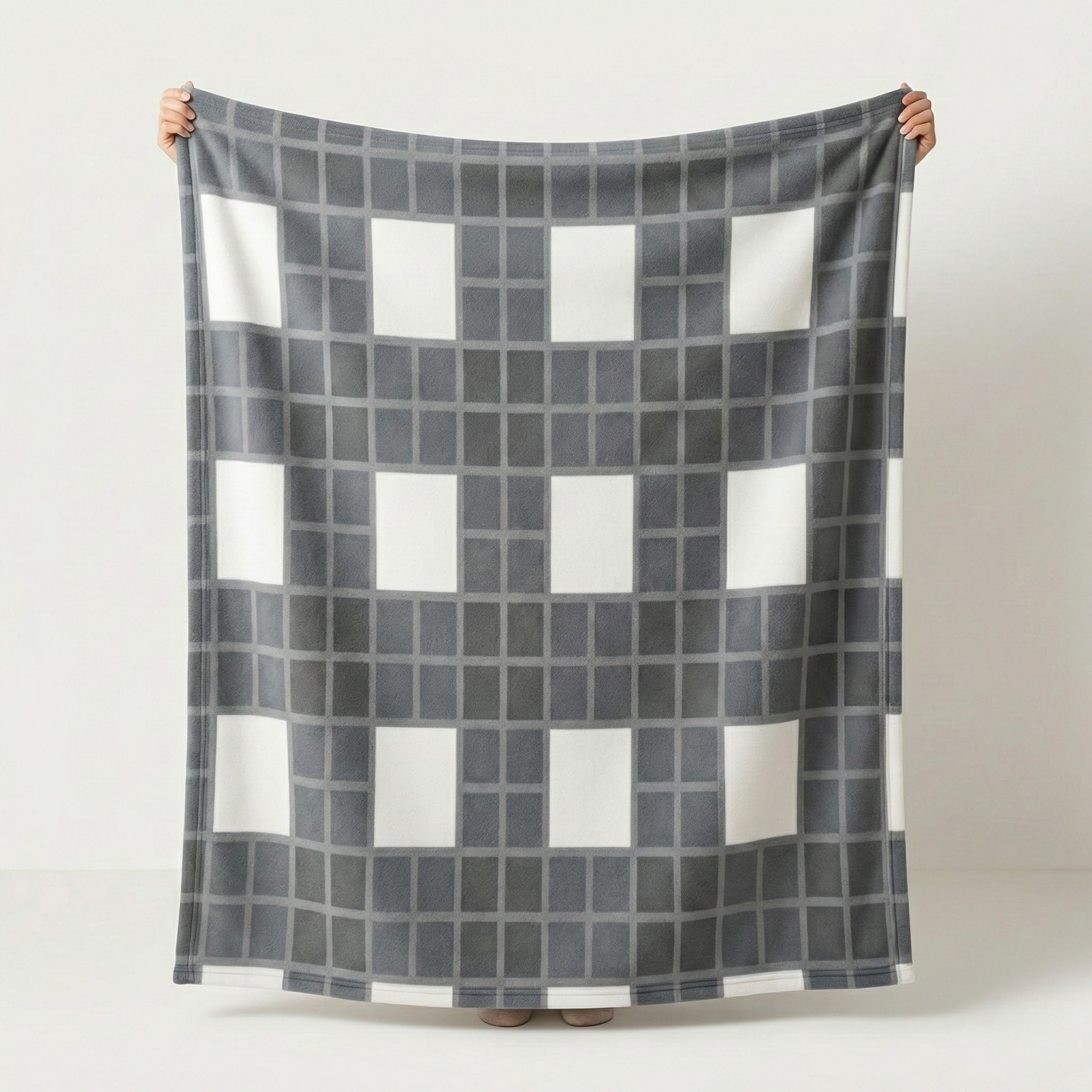 TV Battaniyesi - Yumuşak Yün Karışımlı Koltuk Şalı & Diz Örtüsü