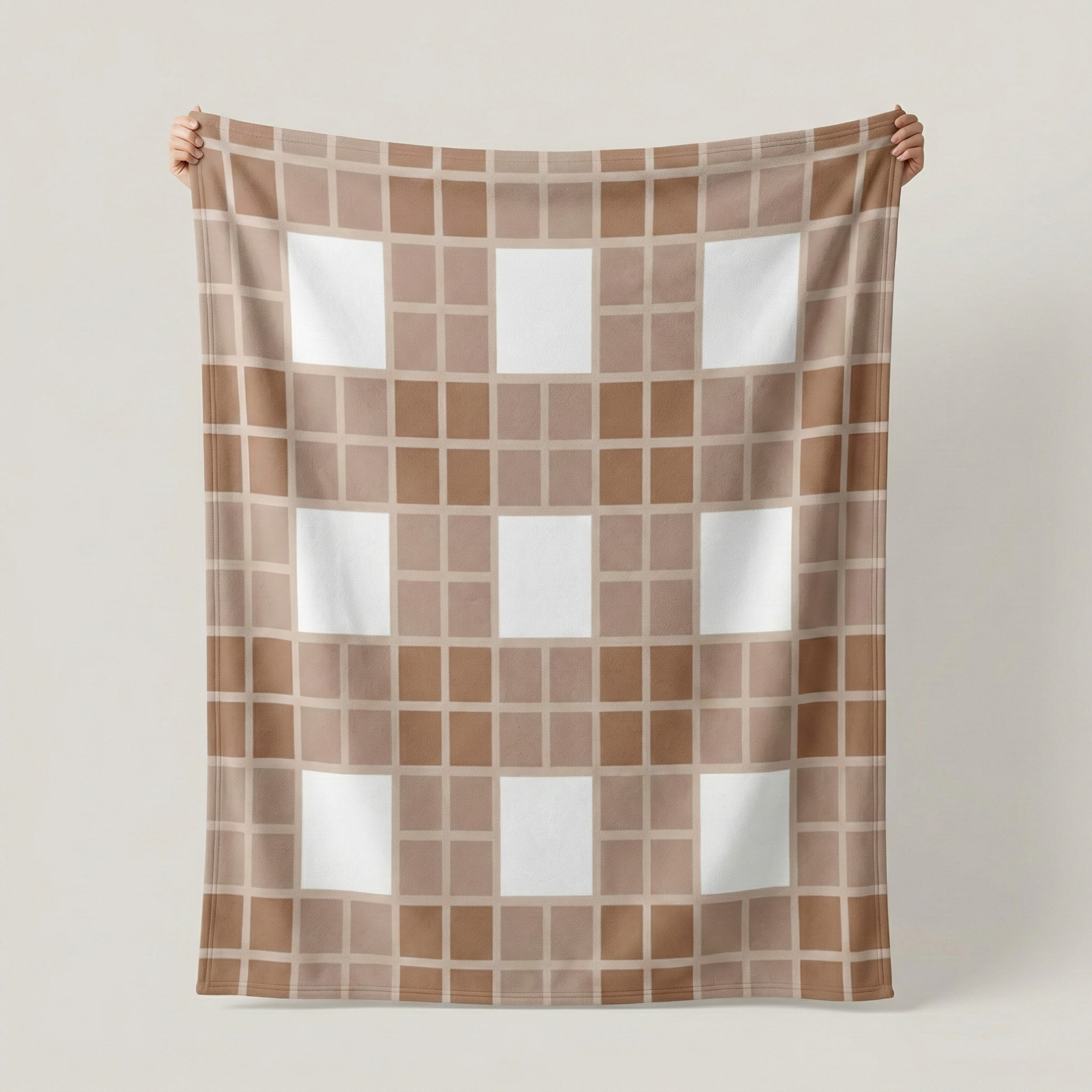 TV Battaniyesi - Yumuşak Yün Karışımlı Koltuk Şalı & Diz Örtüsü