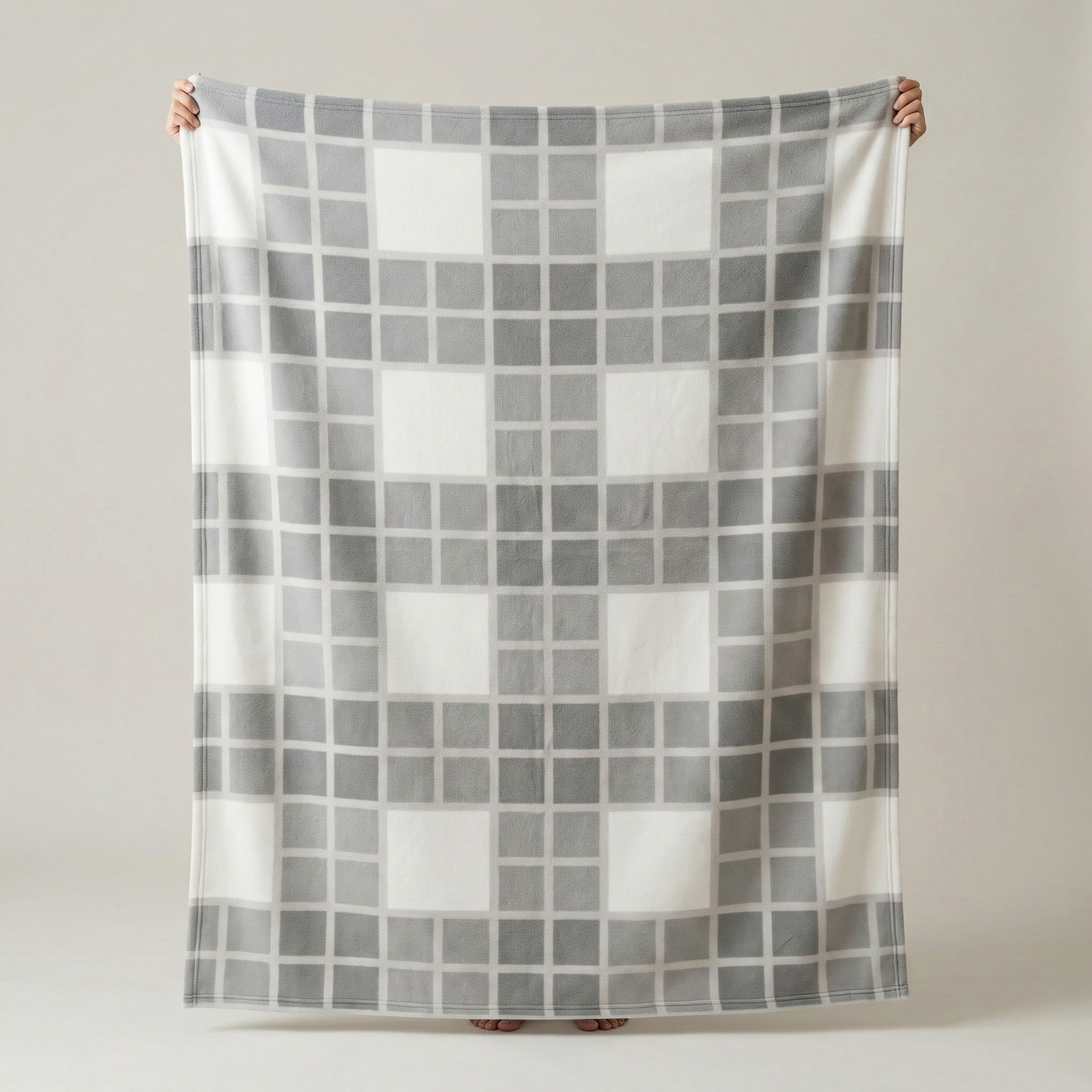 TV Battaniyesi - Yumuşak Yün Karışımlı Koltuk Şalı & Diz Örtüsü