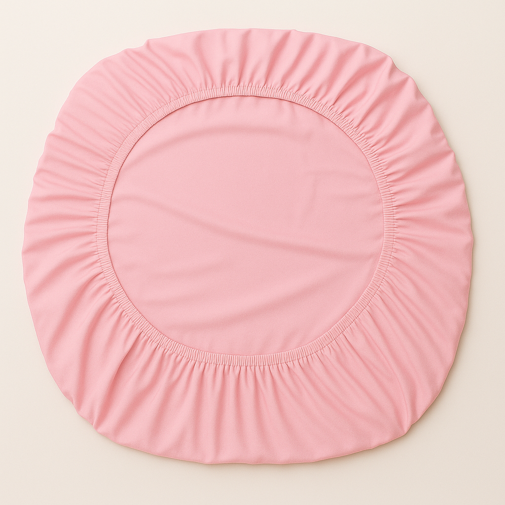 Çift Kişilik Lastikli Çarşaf %100 Pamuk - Pembe