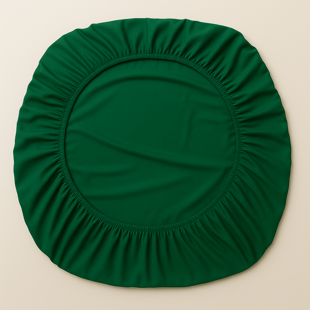 Çift Kişilik Lastikli Çarşaf %100 Pamuk - Zümrüt