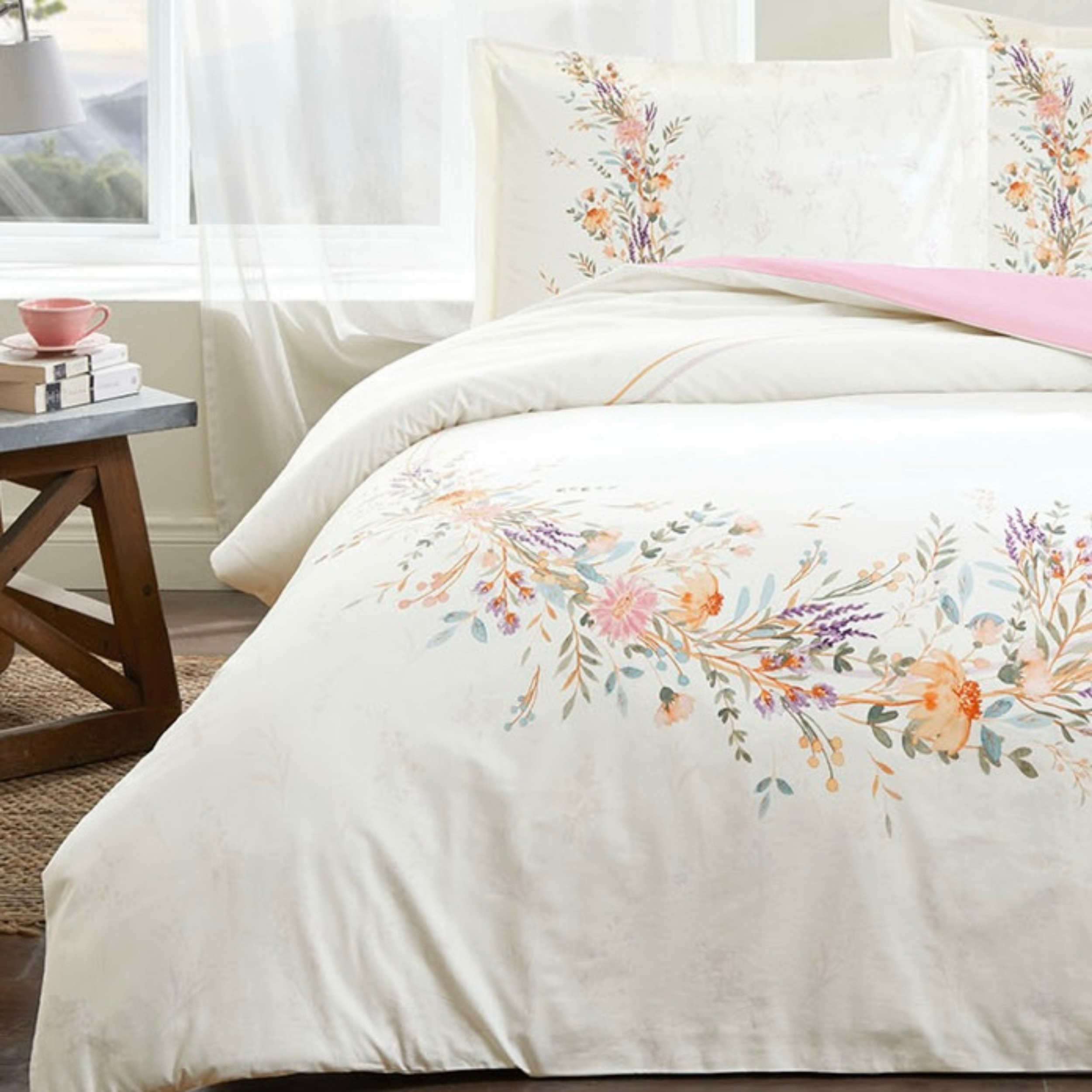 Özdilek Çift Kişilik Nevresim Takımı, Lavender Lila