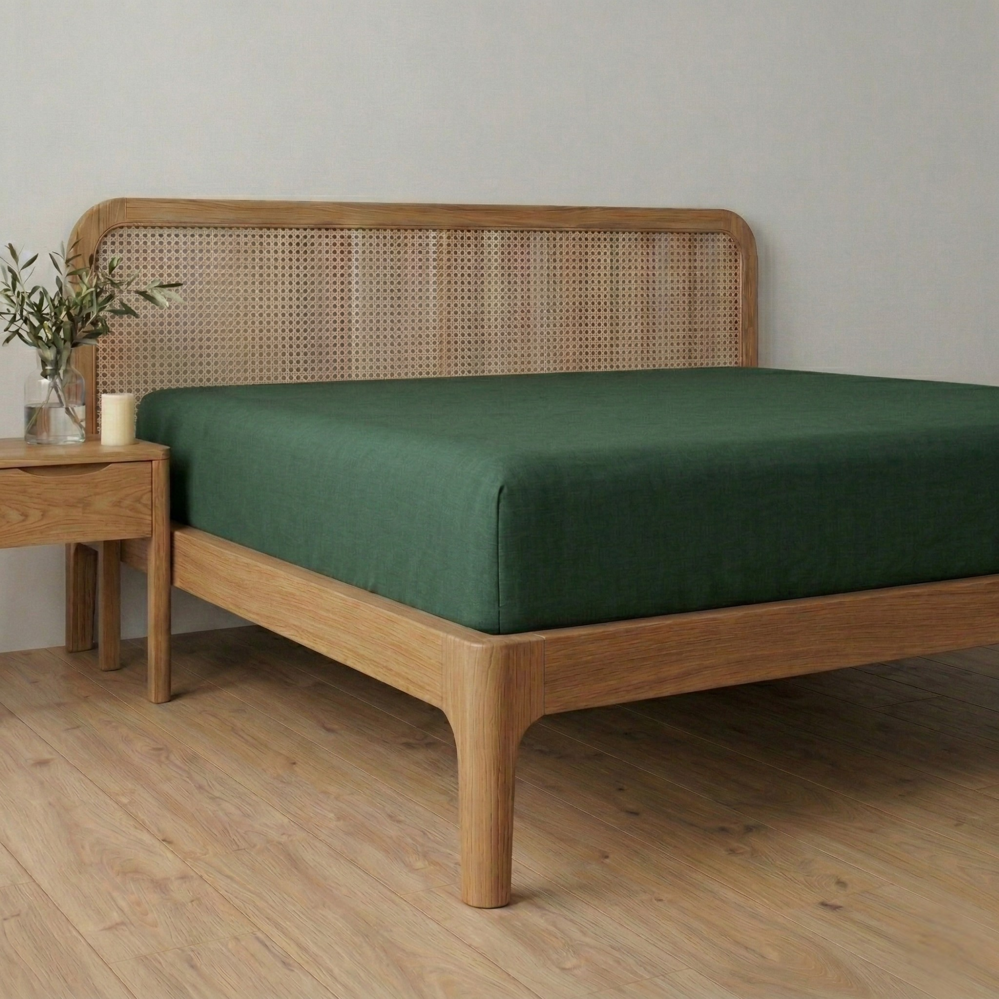 %100 Pamuk Lastikli Çarşaf – Tek Kişilik