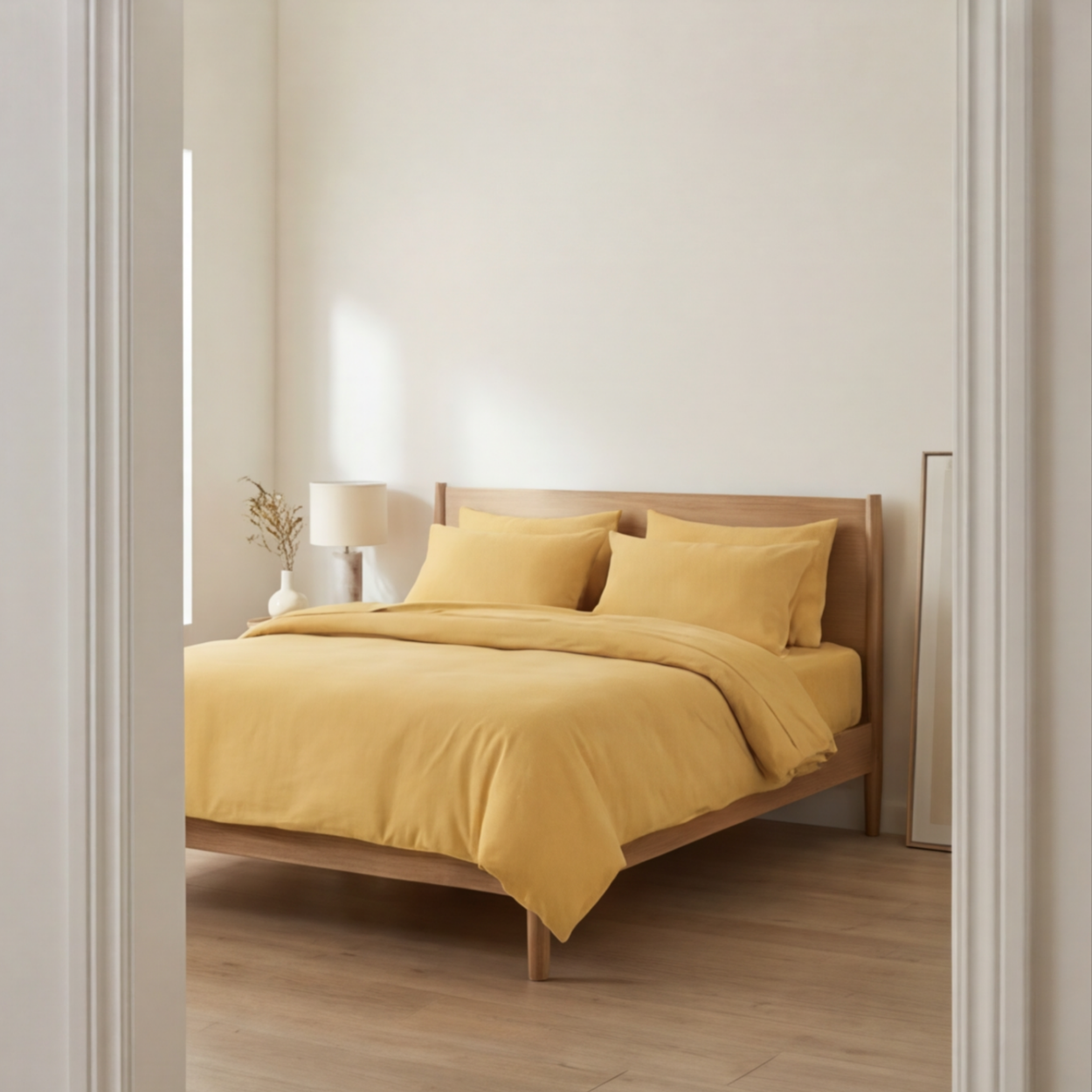 Harmony Çift Kişilik %100 Pamuk Nevresim  Takımı - Lastikli Çarşaflı