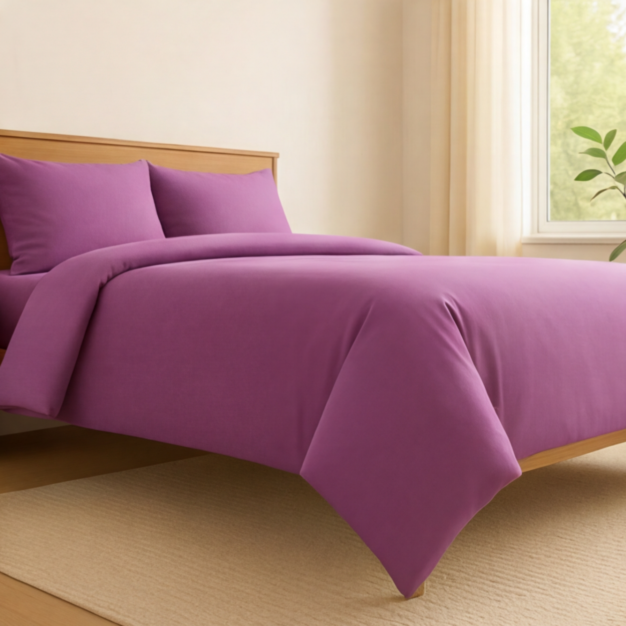 Harmony Tek Kişilik %100 Pamuk Nevresim  Takımı - Lastikli Çarşaflı