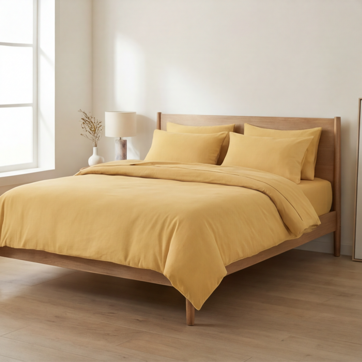 Harmony Çift Kişilik %100 Pamuk Nevresim  Takımı - Lastikli Çarşaflı