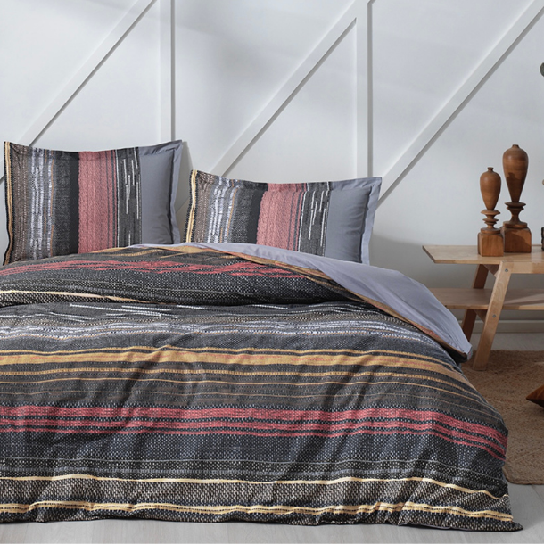 Özdilek Tek Kişilik Nevresim Takımı, Silmus Gri