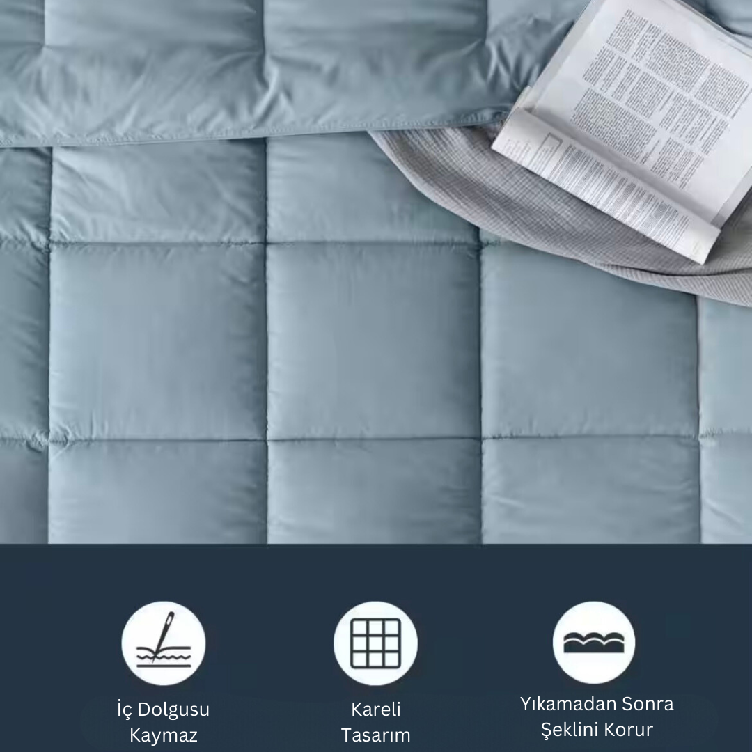 Özdilek %100 Pamuk Çift Kişilik Yorgan 195x215 cm