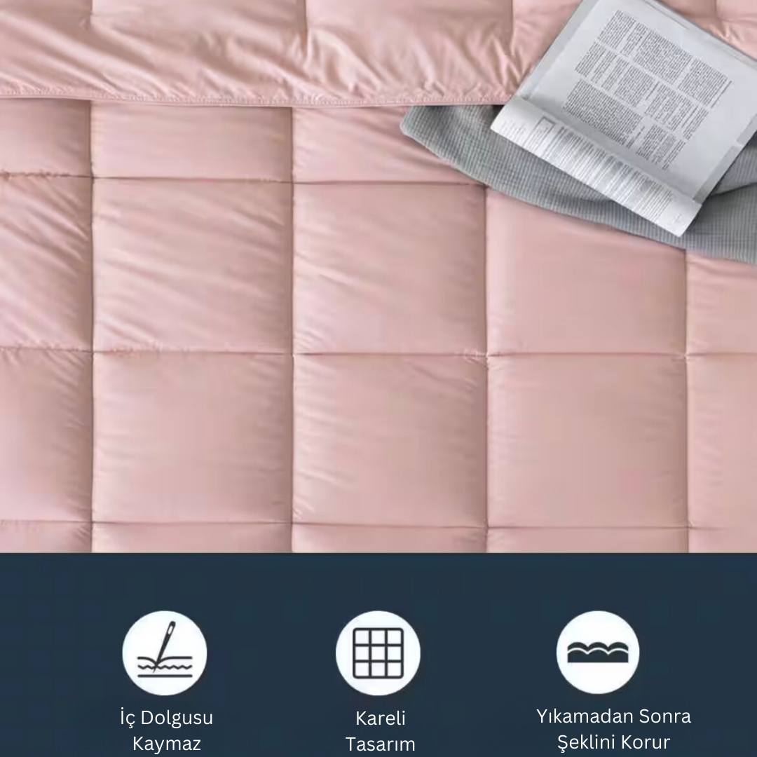 Özdilek %100 Pamuk Çift Kişilik Yorgan 195x215 cm