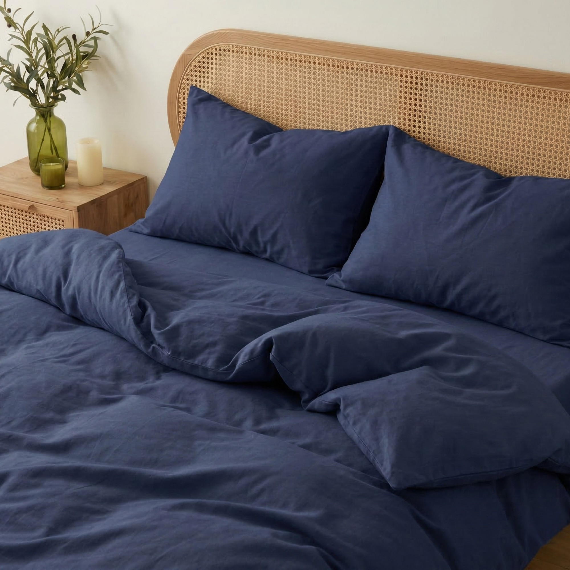 Premium Seri %100 Pamuk Tek Kişilik Nevresim Takımı - Lastikli Çarşaflı