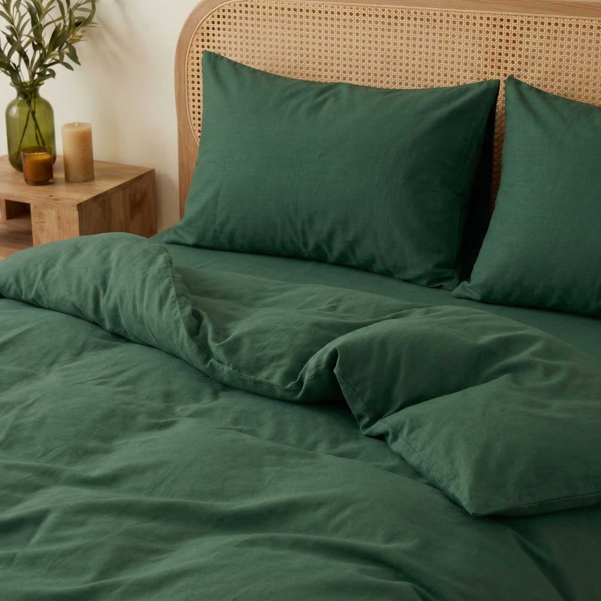 Premium Seri %100 Pamuk Tek Kişilik Nevresim Takımı - Lastikli Çarşaflı