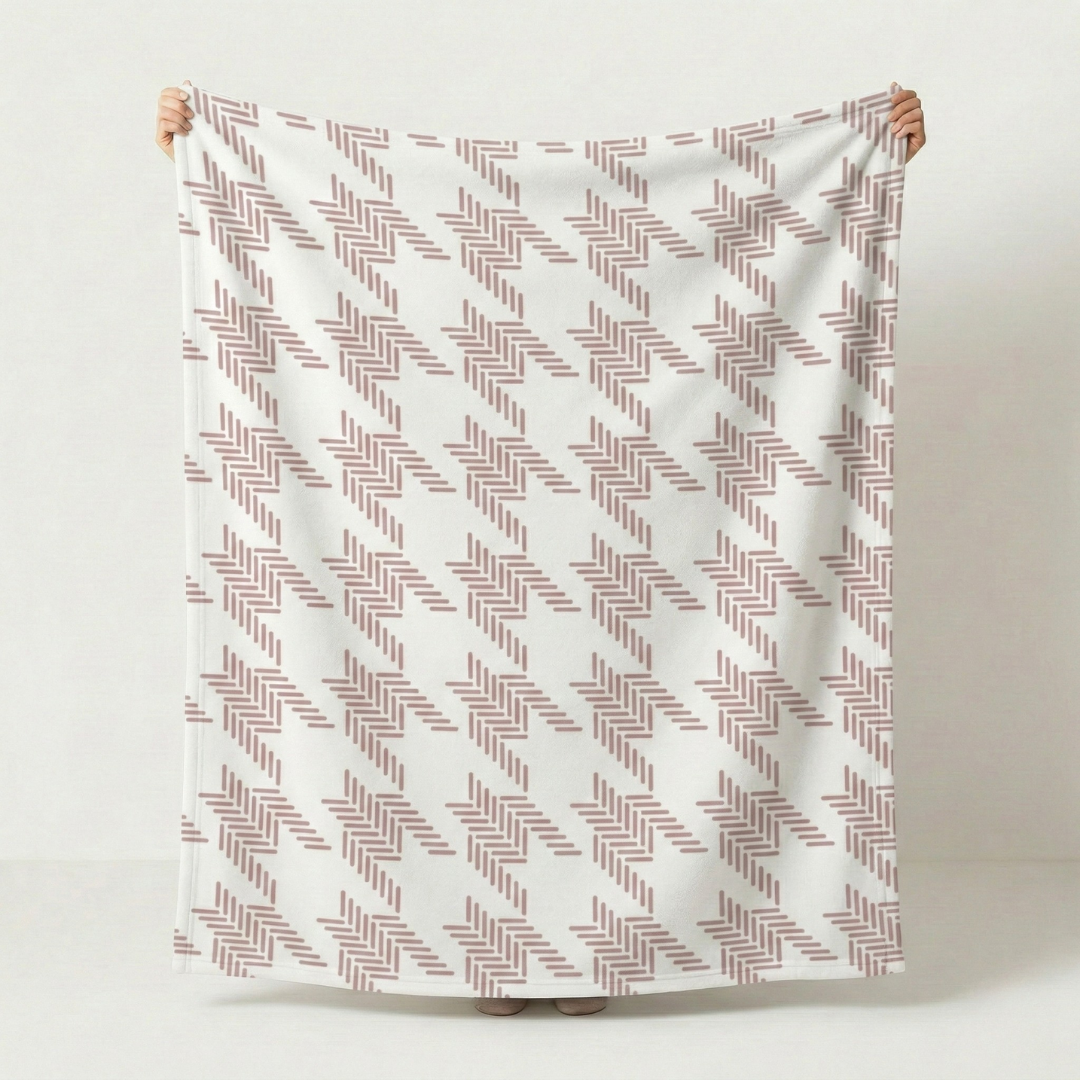 TV Battaniyesi – Yumuşak Koltuk Şalı & Diz Örtüsü | Geometrik Desen | 120x150 cm