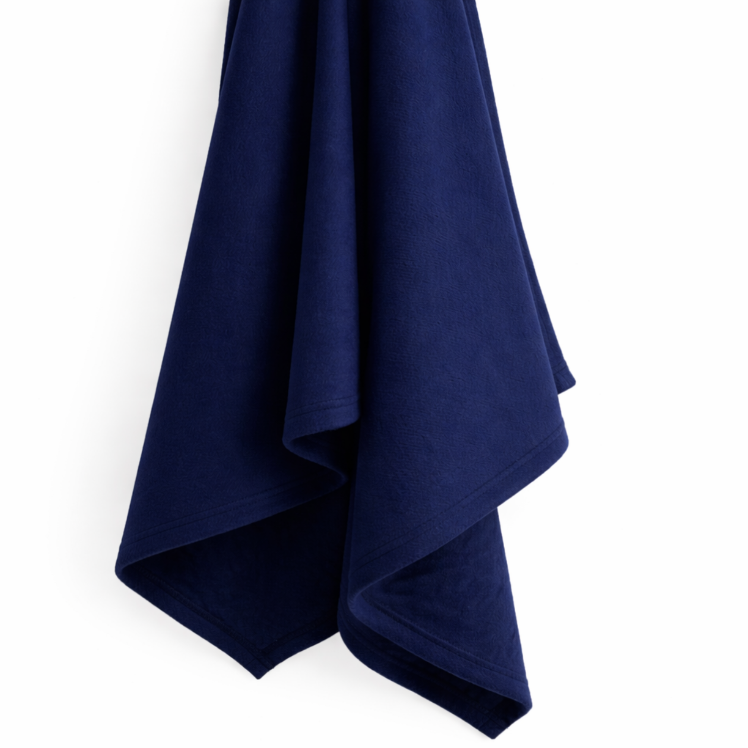 Kalın Dokuma Yün Koltuk Şalı & Tv Battaniyesi - 120x150cm - Lacivert