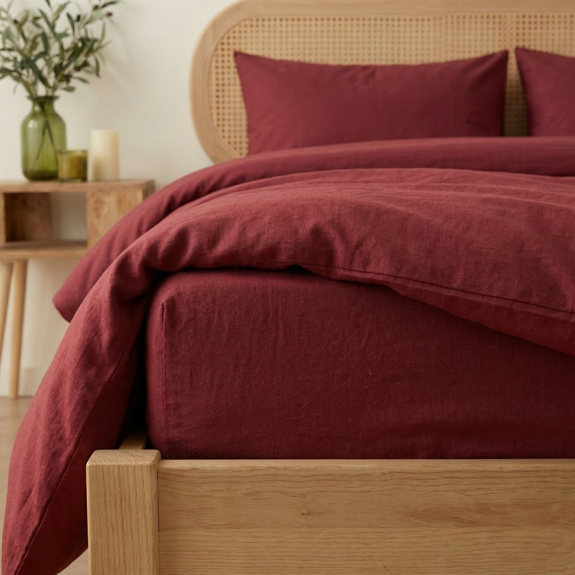 Premium Seri %100 Pamuk Tek Kişilik Nevresim Takımı - Lastikli Çarşaflı