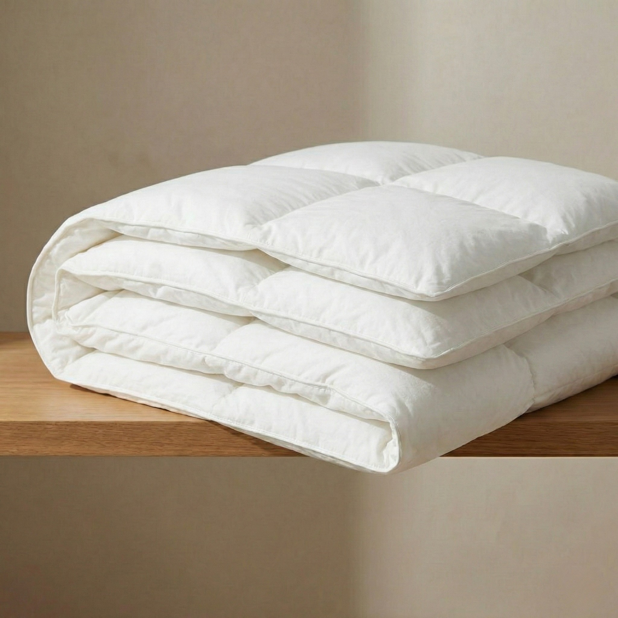 %100 Pamuk Tek Kişilik Yorgan 155x215 cm