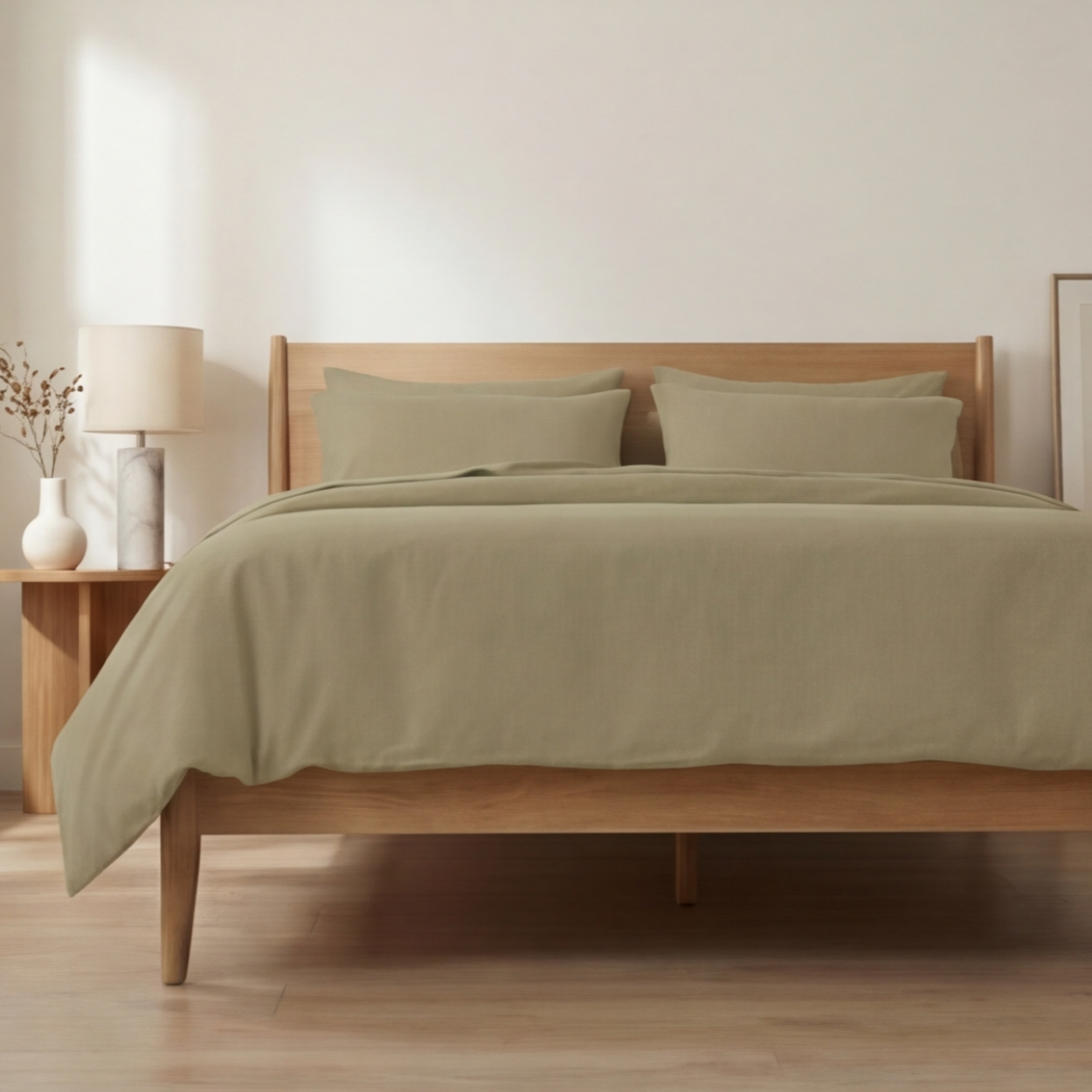 Harmony Tek Kişilik %100 Pamuk Nevresim  Takımı - Lastikli Çarşaflı